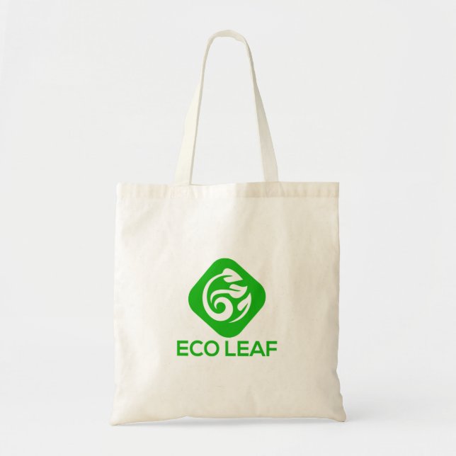 Bolso De Tela logotipo ecológico (Frente)