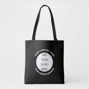 Bolso De Tela Logotipo empresarial personalizado
