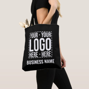 Bolso De Tela Logotipo Empresarial Personalizado Empresa Corpora
