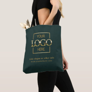 Bolso De Tela Logotipo Empresarial Personalizado Minimalista Mod