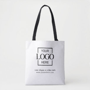 Bolso De Tela Logotipo Empresarial Personalizado Minimalista Mod