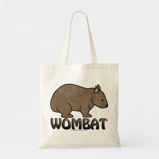 Bolso De Tela Logotipo II de Wombat (Frente)