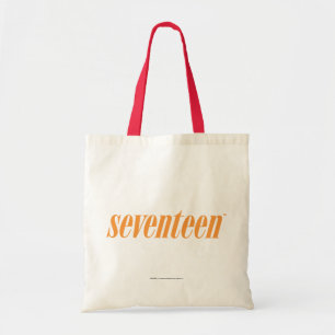 Bolso De Tela Logotipo-Naranja diecisiete