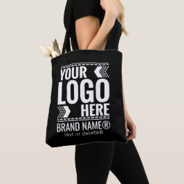 Bolso De Tela Logotipo personalizado, logotipo de empresa o marc