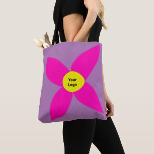 Bolso De Tela Logotipo personalizado simple minimalista elegante