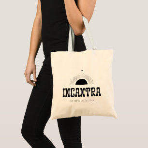 Bolso De Tela logotipo principal de incantra (oscuro sobre claro