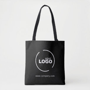 Bolso De Tela Logotipo profesional de negocios moderno negro