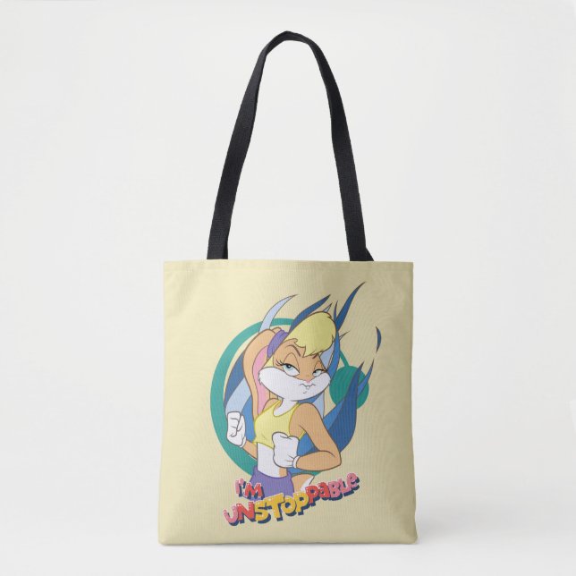 Bolso De Tela Lola Bunny "Soy imparable" (Anverso)
