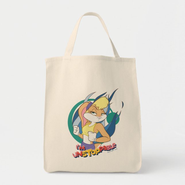 Bolso De Tela Lola Bunny "Soy imparable" (Frente)