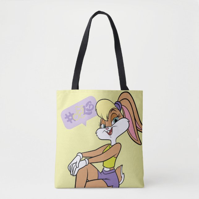 Bolso De Tela Lola Sitting (Anverso)