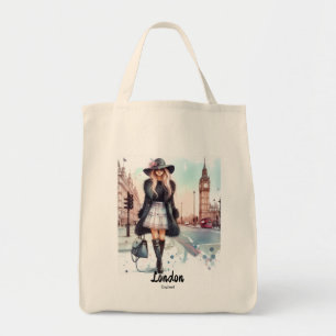 Bolso De Tela London