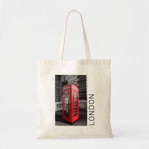 Bolso De Tela London Vintage Phone Box UK Retro Teléfono
