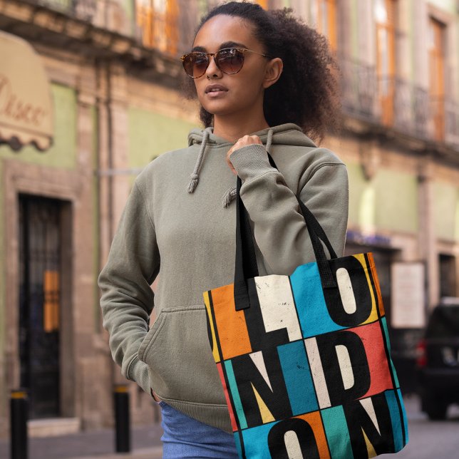Bolso De Tela Londres (Subido por el creador)