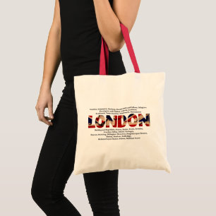 Bolso De Tela Londres