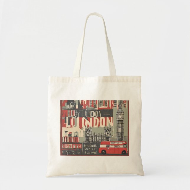 Bolso De Tela Londres (4) (Frente)