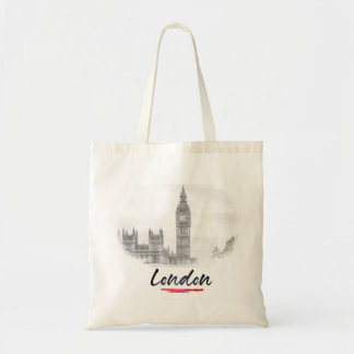 Bolso De Tela Londres - Inglaterra - Big Ben