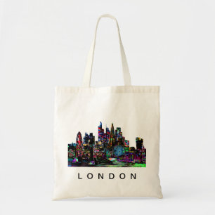 Bolso De Tela Londres, Inglaterra en graffiti