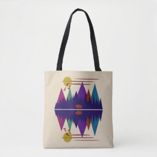 Bolso De Tela Lone Bison