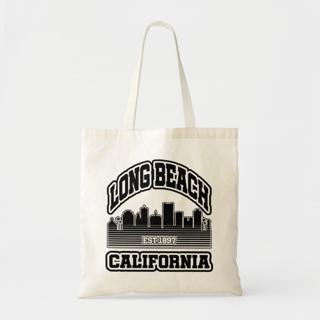 Bolso De Tela Long Beach, California (Frente)