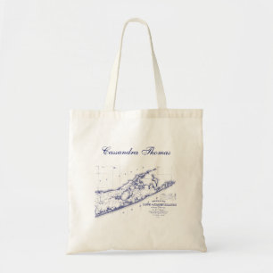 Bolso De Tela Long Island El Mapa De Hamptons