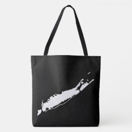 Bolso De Tela Long Island, Nueva York el | cualquier mapa del