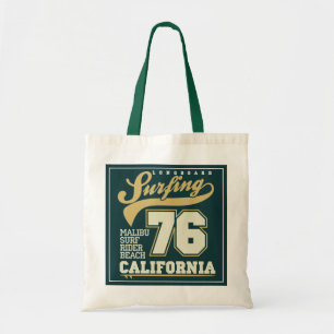 Bolso De Tela Longboard que practica surf el   California 76