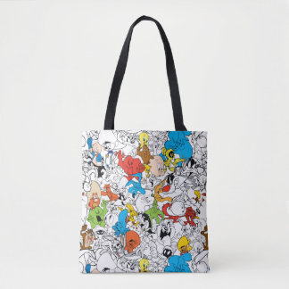 Bolso De Tela LOONEY TUNES™ Color Pop Pattern