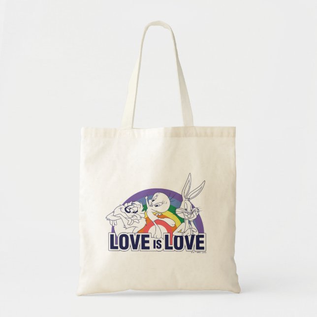Bolso De Tela LOONEY TUNES™ - El amor es amor (Frente)