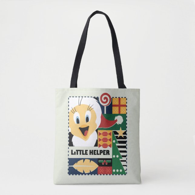 Bolso De Tela LOONEY TUNES™ TWEETY™ Pequeño Ayudante (Anverso)