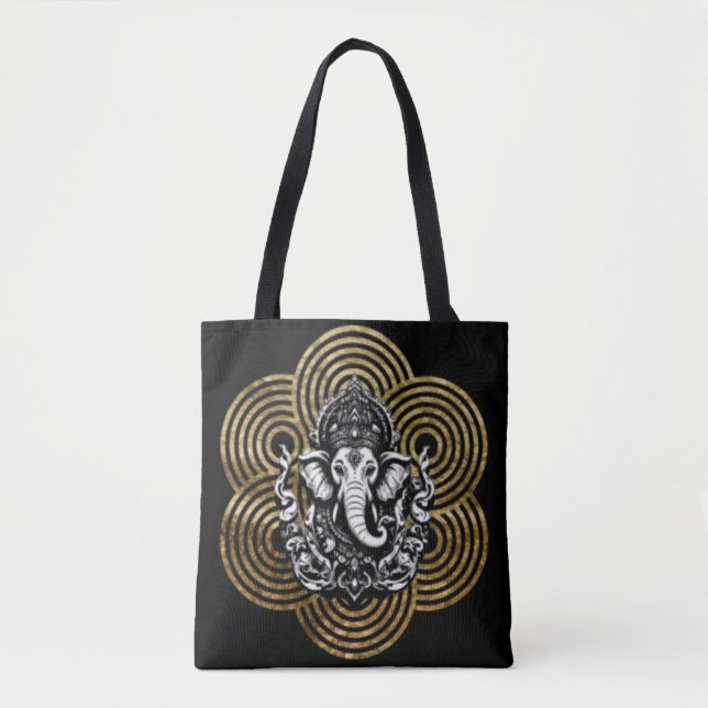 Bolso De Tela Lord Ganesha (Anverso)