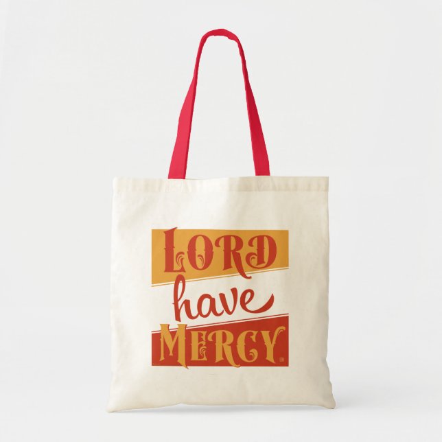 Bolso De Tela Lord Have Mercy (Frente)