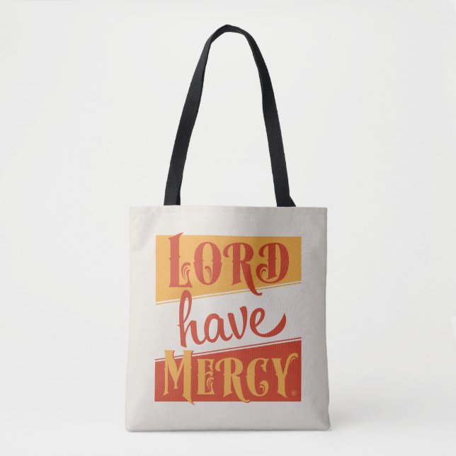 Bolso De Tela Lord Have Mercy (Anverso)