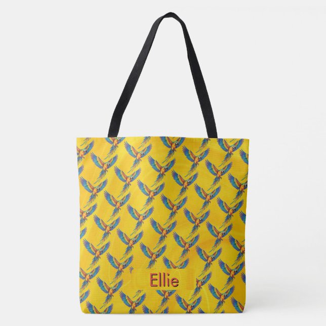 Bolso De Tela Loro (Anverso)