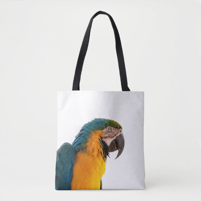 Bolso De Tela Loro  (Anverso)