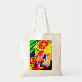Bolso De Tela Loro alegría de verano