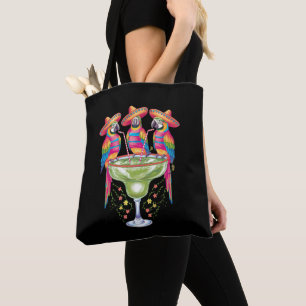 Bolso De Tela Loro Cinco De Mayo Divertido Bebiendo Fiesta Mexic