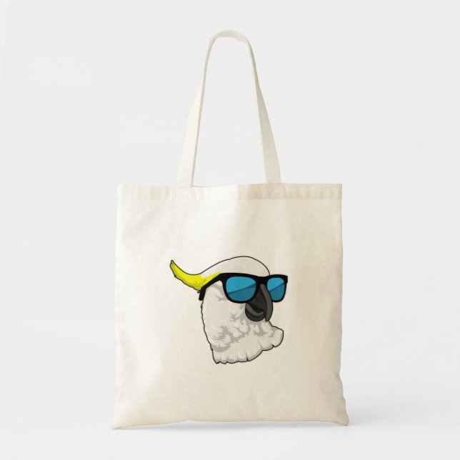 Bolso De Tela Loro con gafas de sol (Frente)