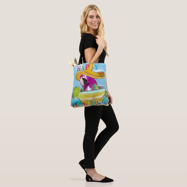 BOLSO DE TELA LOROS  (Puesto)