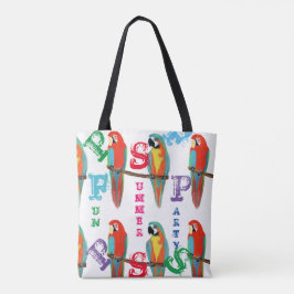 BOLSO DE TELA LOROS