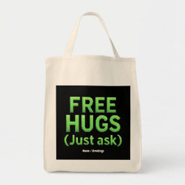 Bolso De Tela Los abrazos gratis sólo le preguntan a la familia 