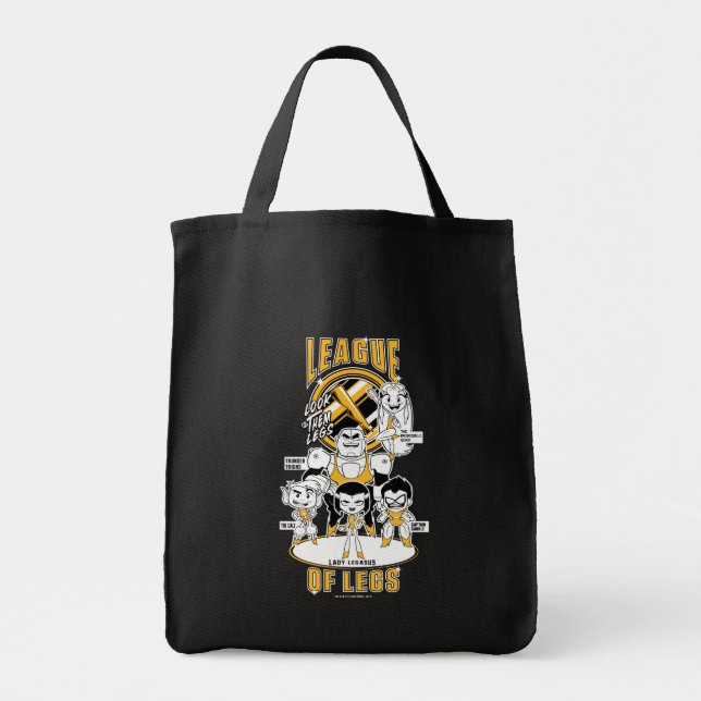 Bolso De Tela ¡Los adolescentes se van! | Liga de Piernas (Frente)