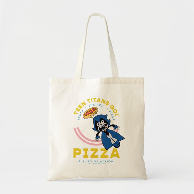 Bolso De Tela ¡Los adolescentes se van! Raven "Truth Justice Piz (Frente)