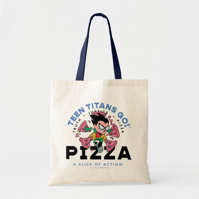 Bolso De Tela ¡Los adolescentes se van! Robin "Truth Justice Piz (Frente)