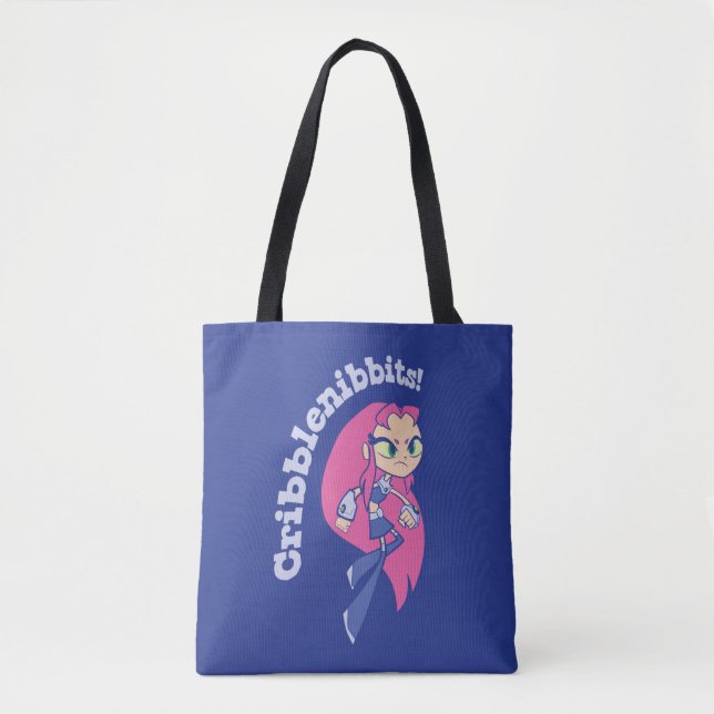 Bolso De Tela ¡Los adolescentes se van! | Starfire "Cribblenibbi (Anverso)