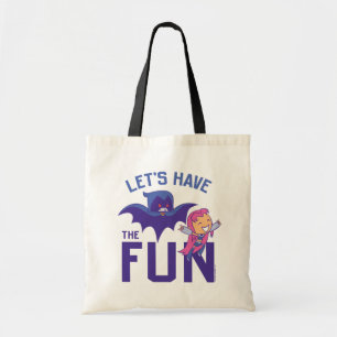 Bolso De Tela ¡Los adolescentes se van!   Starfire & Raven "Ten