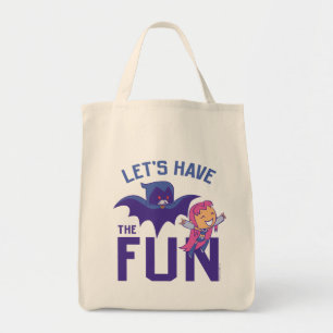 Bolso De Tela ¡Los adolescentes se van!   Starfire & Raven "Ten 