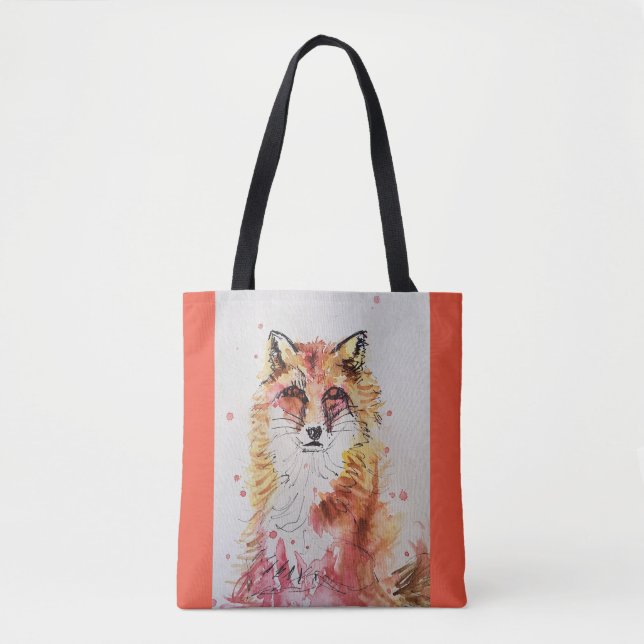 Bolso De Tela Los amantes de los animales Tote Bag (Anverso)