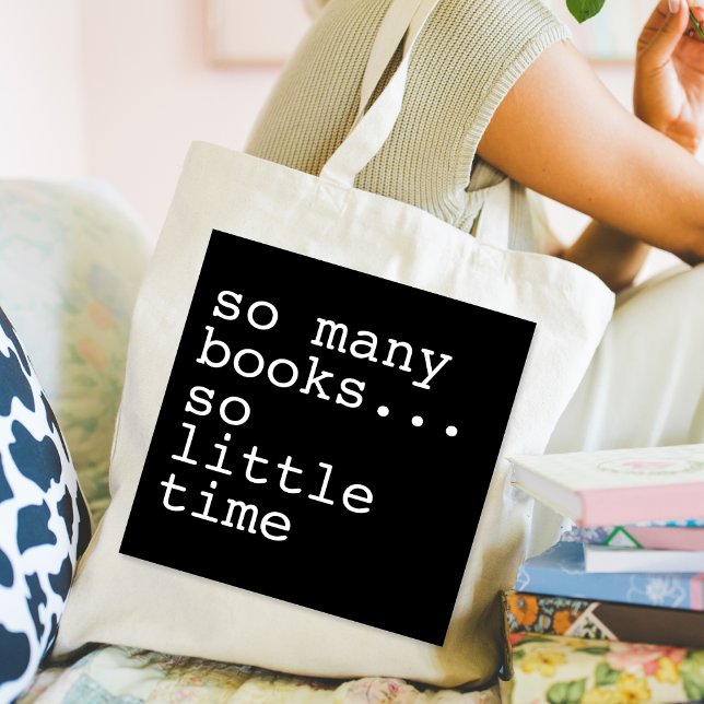 Bolso De Tela Los amantes de los libros monogramados tienen tant (Subido por el creador)