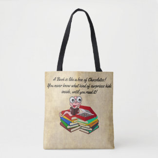 Bolso De Tela Los amantes del libro Tote Bag son divertidos y li