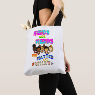 Bolso De Tela Los amigos son amigos sin importar qué